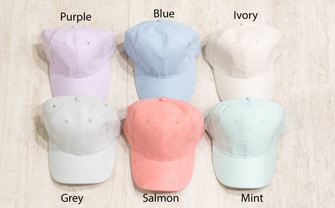 Suede Hats 6 Colors