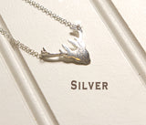 Deer Silhouette Necklaces