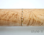 Faux Pearl Seed Bead Bracelet