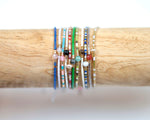 Faux Pearl Seed Bead Bracelet