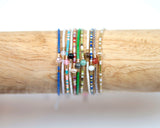 Faux Pearl Seed Bead Bracelet