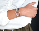 Faux Pearl Seed Bead Bracelet
