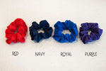 Solid Color Scrunchies