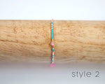 Faux Pearl Seed Bead Bracelet