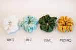 Solid Color Scrunchies