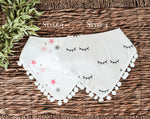 Pom Pom Trim Bandana Bibs - 20 Styles!