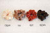 Solid Color Scrunchies