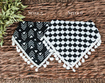 Pom Pom Trim Bandana Bibs - 20 Styles!