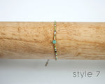 Faux Pearl Seed Bead Bracelet