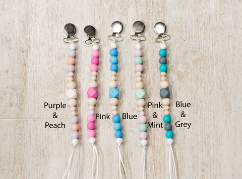Teething Binky Clips