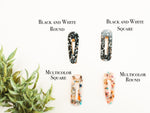 Acrylic Barrette Hair Clips