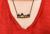 Mountain Peak Necklace 3 colors
