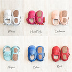Hard Sole Moccasins Solid Colors