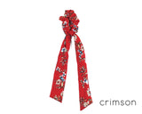 Floral Hair Scarf Scrunchies 5 Colors