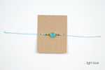 Druzy Wax String Bracelet