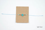 Druzy Wax String Bracelet