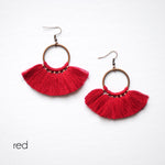 Colorful Tassel Earrings 11 Colors
