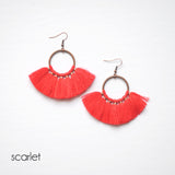 Colorful Tassel Earrings 11 Colors
